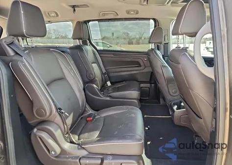 2021 Honda Odyssey Elite из США, поврежденный, VIN 5FNRL6H96MB001603